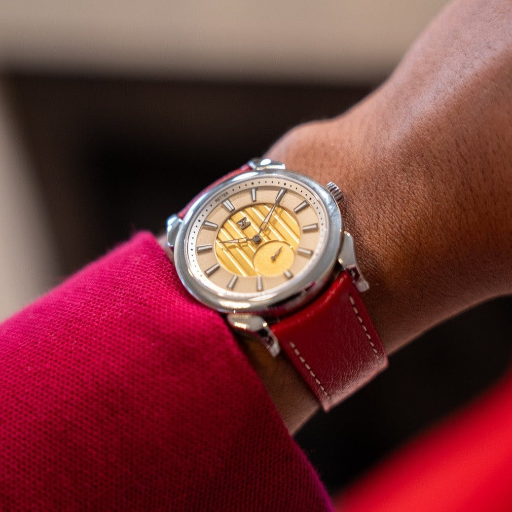 Leather Strap for Mistral (Red)